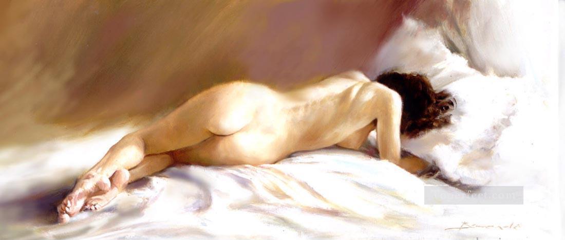 nd036eD 印象派の女性ヌード油絵